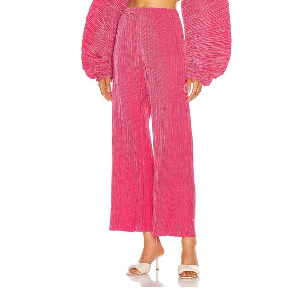cult gaia Pants - cult gaia stacie pants in Flamingo